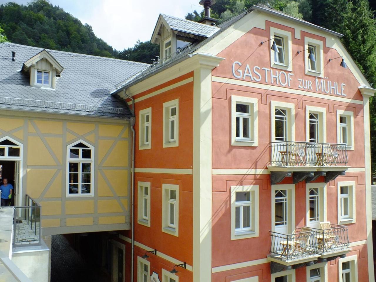 Bio-Hotel Zur Muehle บาดชานเดา ภายนอก รูปภาพ